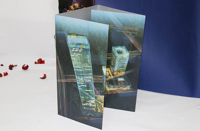 地産彩頁印刷話,樓書印刷廠家,酒店彩頁印刷